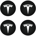 Miniatyrbild 1 av 3: Navkapsel (4 st) för Tesla Model Y Model 3 Navkapsel Modificati