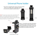 Miniatyrbild 5 av 5: Hero Action Camera Tillbehör Kit, Ny Snabbfrigörande Bröstrem