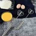 Miniatyrbilde 4 av 5: Halvautomatisk visp, kjøkkenvisp, rustfritt stål eggvisp