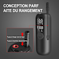 Pikkukuva 2 / 5: Autonrengaspuhallin 150PSI Pyöräpumppu Mini Kannettava Ilmakompressori