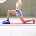 Miniatyrbilde 4 av 5: Balansmatte, persepsjonsmatte, blå 34cm - oppblåsbar matte, yogamatte