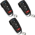 3-pack universella ersättningsfjärrkontroller för elektriska garage