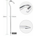 Miniatyrbilde 3 av 5: 20 stk teltplugger faste spiker bakkeplugger camping sandplugger 18