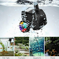 Miniatyrbillede 4 af 5: 15W 800l/h springvandspumpe dam pumpe vandfunktion pumpe havepumpe