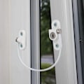 Miniatyrbild 1 av 5: 2 st öppningsbegränsare för fönster och dörrar PVC fönsterbegränsare