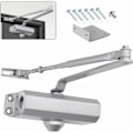Miniatyrbild 1 av 5: Automatisk hydraulisk dörrstängare med stoppfunktion, justerbar fjäder