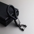 Miniatyrbilde 1 av 5: 5-pakning (bilde farge) Bilnøkkelring for menn og kvinner, flettet lærnøkkelring med sinklegeringring og skrutrekker for hjemmekontornøkler