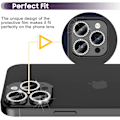 Pikkukuva 5 / 5: Takakameran suojus mustalle iPhone 14 Prolle/14 Pro Maxille