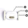 Miniatyrbilde 2 av 5: Clocky Alarm Clock på hjul Ekstra for tunge sovende Robot Clocki