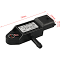 Miniatyrbild 2 av 5: Insugningsrör Turbo Manifold Trycksensor Boost Sensor 0281002593