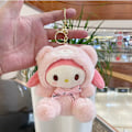Pikkukuva 3 / 3: Pehmoinen avaimenperä kawaii sanrio anime-sarjakuva riipus tarvikkeet cu