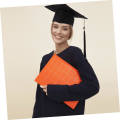 Miniatyrbillede 2 af 5: Graduation Kjole Sort Hue Sort Dragt Sort Abaya College