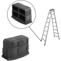 Miniatyrbilde 4 av 4: Stigefot, 4 par stigeføtter, stigefot i gummi, trinnladder