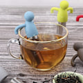 Miniatyrbilde 5 av 5: 2 stk. rustfritt stål silikon teinfuser, hengende tefilter