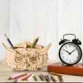 Miniatyrbilde 4 av 5: Ugle Oppbevaringsboks 3D Tretre Modell, Modellbygging for Voksne