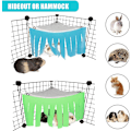 Miniatyrbilde 2 av 5: 2 stk. Hengekøye for smådyr, Hamstertelt, Hengekøye for kjæledyr, Skjult hengekøye, Hjørnegjemmested for smådyr, Kjæledyrtelt, Gjemmested, Hengekøye for ilder, Ekorn, Pinnsvin, Chinchilla