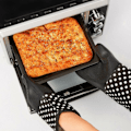 Miniatyrbild 5 av 5: Svart, 1 par ugnshandskar, 300 °C grillhandskar, An