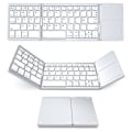 Miniatyrbilde 1 av 5: 1PC Foldable Bluetooth-tastatur for PC med Touchpad, Mini Portab