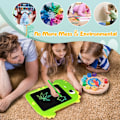 Pikkukuva 5 / 5: LCD-kirjoitustaulu, LCD-taikataulu, dinosauruslelu 2, 3, 4, 5, 6-vuotiaille pojille ja tytöille, näytön piirtotaulu, maalaustaulu, kirjoitustaulu, pienet joululahjat