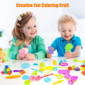 Miniatyrbild 2 av 3: Present till barn 26 delar färgglada lekdegsverktyg - Play Doh Plast