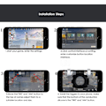 Miniatyrbilde 3 av 5: PUBG Mobile Game Controller, L1R1 Mobile Game 6 Fingers Trigger S