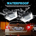 Miniatyrbillede 4 af 5: LED Auto Nummerpladelys 12V 3528SMD 6500K Xenon Hvid Baglygte