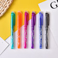 Miniatyrbillede 3 af 4: 12 farver sletbare kuglepenne (0,7 mm), sletbare rollerball pen, sletbar gelblækpen, kuglepenne med viskelæder til børn, voksne, skole, kontor, kontorartikler