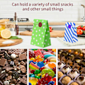 Miniatyrbild 5 av 5: Presentpåsar i prickigt papper - Set med 20 presentpåsar i papper, små presentpåsar, färgglada presentpåsar, DIY-presentpåsar i papper för godis, bröllop eller födelsedag