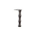 Miniatyrbillede 1 af 4: 4 stk. lette luksus bambus metal møbelben (16 cm (sort))