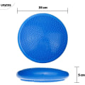 Miniatyrbilde 3 av 5: Balansmatte, persepsjonsmatte, blå 34cm - oppblåsbar matte, yogamatte