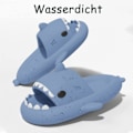 Miniatyrbillede 5 af 5: 210 (indre længde 21 cm) Haj slippers, unisex voksne og børn