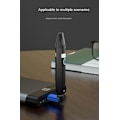 Miniatyrbilde 5 av 5: Blå Mini Bærbar USB 3A Magnetisk Adapter 540 Graders Hurtiglading