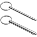 Miniatyrbilde 5 av 5: Sett med 4 hurtigutløserpinner, diameter 8mm og 6,3mm, total lengde