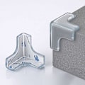 Miniatyrbild 1 av 5: Hörnskydd för skrivbord, 20 st transparenta hörnskydd