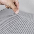 Miniatyrbilde 3 av 5: Grå Høy Elastisk Sofa Setetrekk Stue Sofa Setetrekk Sof