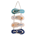 Miniatyrbilde 1 av 4: Strand Flip Flops Dekor Flip Flops Veggdekor Treflip Flops De