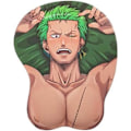 Miniatyrbillede 1 af 3: Gaming Mouse Pad - Fremragende musemåtte til mænd 3D Anime håndledsstøtte