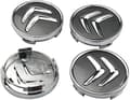 4 × 60mm Navkapslar för Citroen C3 C4 C5 Elysee Berling