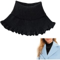 Miniatyrbild 1 av 4: Falsk turtleneck för kvinnor, One Size Black, Falsk turtleneck, Falsk
