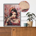 Miniatyrbillede 2 af 4: 5D DIY Diamantmaleri Kit,-30x40cm Maling efter tal for voksne