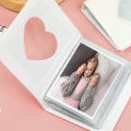 Miniatyrbild 4 av 5: Fotokort - Mini Fotoalbum - Svart 11 x 8,5 cm - Fotoalbum -