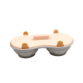 Miniatyrbilde 1 av 5: 1 stk. Dobbel kopp eggkoker (oransje), mikrobølgeovn eggkoker, mikrobølgeovn eggkoker, for raskt å tilberede perfekte og næringsrike dampede egg
