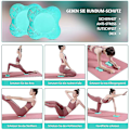 Miniatyrbillede 4 af 5: Yogamåtte til knæ, yogamåtte til knæ, skridsikker yogamåtte, yogamåtter til knæ 2