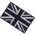 Miniatyrbillede 4 af 5: Taktisk britisk hvid sort Union Jack flag af England Storbri