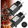 Miniatyrbilde 1 av 5: 2x 31V 6W LED Strømforsyningstransformator, IP44 Blinkende Lavspenningsdriveradapter m