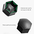 Miniatyrbilde 4 av 4: For Tesla Hjulkapsler Kit Hjulkapsler Kit Sentermutter Hjulkapsler