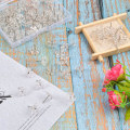 Miniatyrbillede 3 af 5: Gennemsigtige trykknapper, 100 stk. blomsterknapper, dekorative trykknapper,