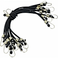 Miniatyrbillede 1 af 4: 10 stk. 25 cm Heavy Duty opbevaringsstropper, Universal Heavy Duty Bunge
