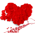 Miniatyrbilde 1 av 5: 2000 kunstige roseblader - Rød, egnet for Valentinsdag M