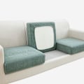Miniatyrbillede 5 af 5: Grøn Høj Elastisk Sofa Sædebetræk Stue Sofa Sædebetræk Så
